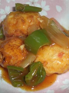 ふわふわ鶏団子の酢鳥-レシピのメイン写真