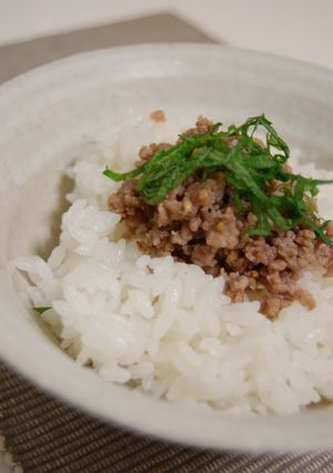 義母の味！梅そぼろ-レシピのメイン写真