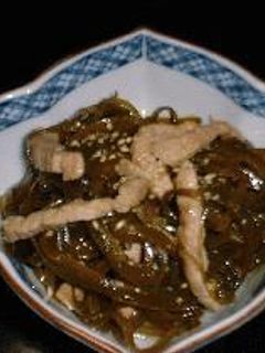 豚肉と切り昆布の炒め煮-レシピのメイン写真
