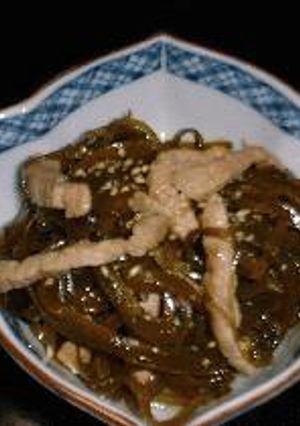 豚肉と切り昆布の炒め煮-レシピのメイン写真
