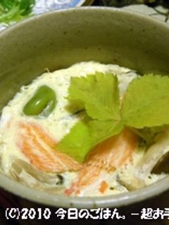 カニカマときのこの茶碗蒸し レンジでチン-レシピのメイン写真