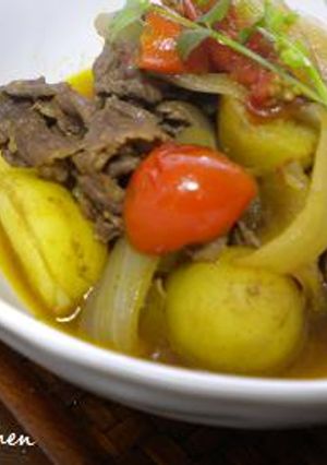 カレー風味の肉じゃが-レシピのメイン写真