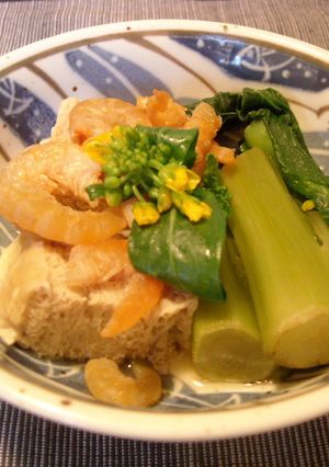 油菜と凍り豆腐の炊いたん-レシピのメイン写真