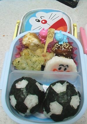 サッカー弁当-レシピのメイン写真