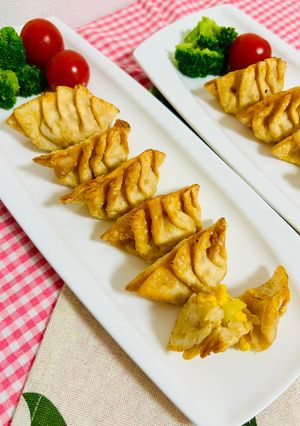 あんかけ卵の揚げ餃子☆-レシピのメイン写真