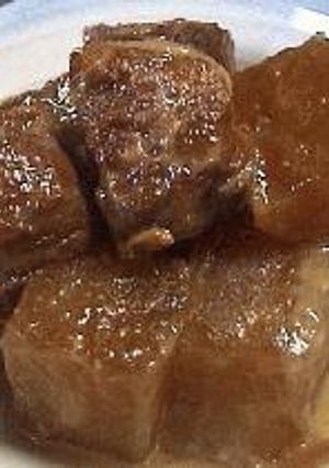大根と豚肉の中華風煮物-レシピのメイン写真