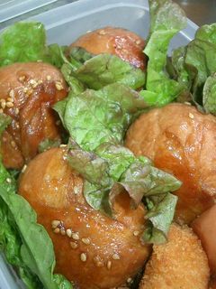 肉巻きおにぎり♪-レシピのメイン写真