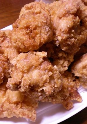 スタミナ源の焼き肉のタレで鶏もも竜田揚げ-レシピのメイン写真