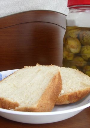 梅シロップでふわふわ食パン(HB)-レシピのメイン写真