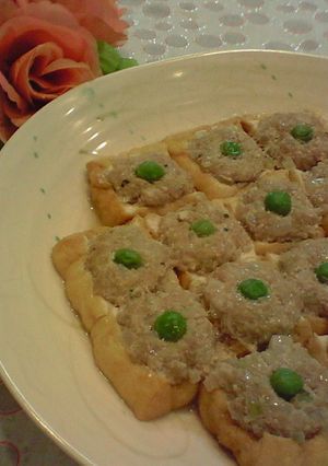 厚揚げで焼売風♪-レシピのメイン写真