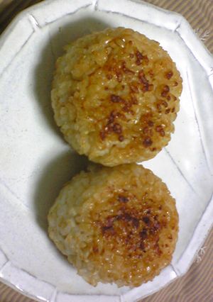 超、香ばしい玄米焼きおにぎり！-レシピのメイン写真