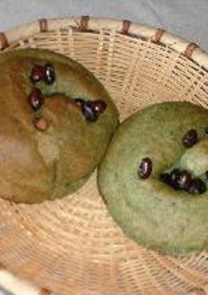 よもぎ甘納豆パン-レシピのメイン写真