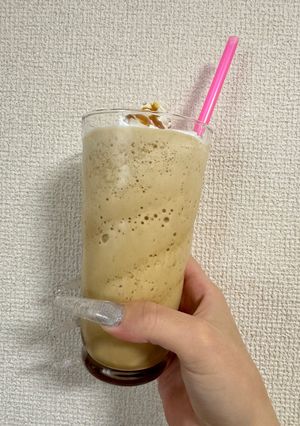 ほろ苦キャラメルフラペチーノ-レシピのメイン写真