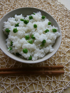 簡単混ぜるだけ♪グリーンピースご飯♡-レシピのメイン写真