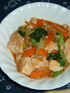 豆腐と野菜の炒め煮-レシピのメイン写真