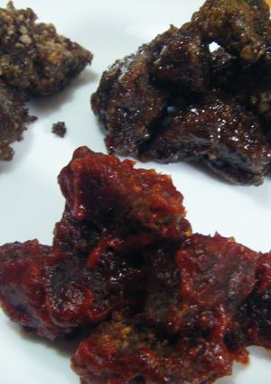 *レバーのから揚げ・三つの味*-レシピのメイン写真