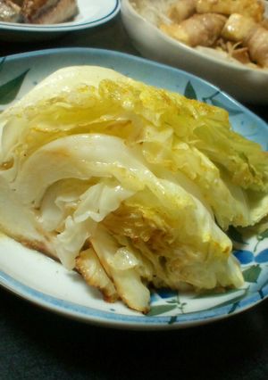 焼きキャベツのカレー塩♪節約おかず-レシピのメイン写真