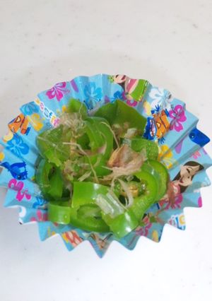 お弁当の一品（ピーマン）-レシピのメイン写真