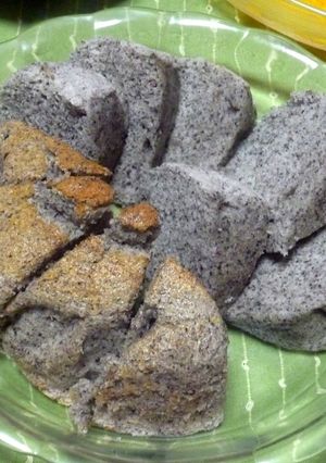 kue ketan hitam　黒ケーキ-レシピのメイン写真