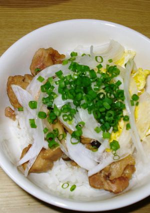 焼き鳥二色丼-レシピのメイン写真