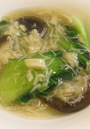 青梗菜のホタテあんかけ。-レシピのメイン写真