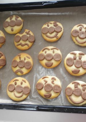 ちょ～かわいぃ♪アンパンマンクッキー☆-レシピのメイン写真