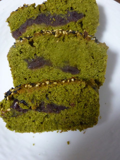 抹茶とあんこのパウンドケーキ-レシピのメイン写真