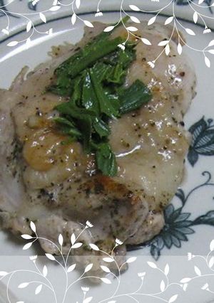 超簡単!茶鶏もも肉の香草焼き-レシピのメイン写真