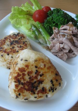 白味噌の焼きおにぎり-レシピのメイン写真