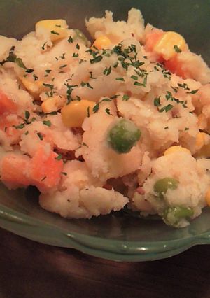 チンして混ぜてポテトサラダ♪-レシピのメイン写真