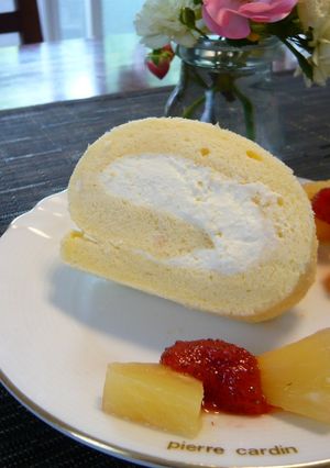ふわふわしっとり。シフォンロール-レシピのメイン写真