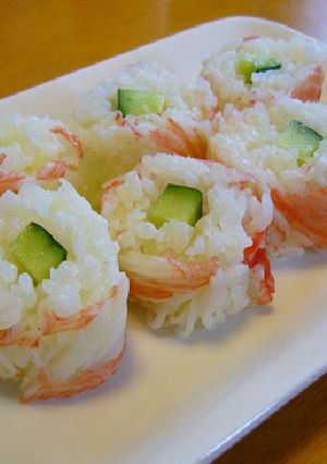 かに巻きおにぎり-レシピのメイン写真