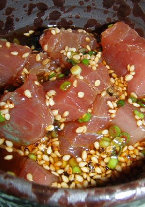 熟味酢★まぐろのごまづけ-レシピのメイン写真