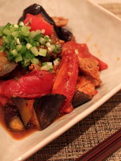 豚肉と茄子トマトの味噌炒め-レシピのメイン写真