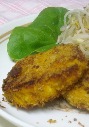 ☆野菜ジュースdeおからの焼きコロッケ☆-レシピのメイン写真