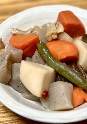 大人の惣菜◎冷凍カット野菜で簡単和風煮物-レシピのメイン写真