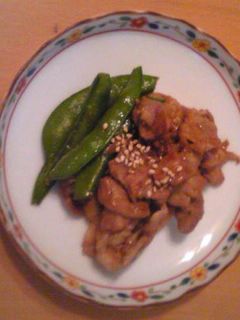 スナップえんどうと豚こま肉の炒め煮-レシピのメイン写真