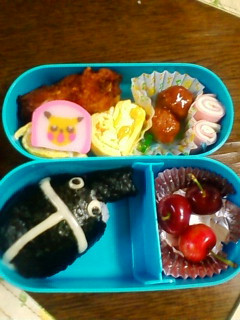 キャラ弁★カブトムシ★-レシピのメイン写真