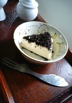 今すぐ！真っ黒チーズケーキ☆-レシピのメイン写真