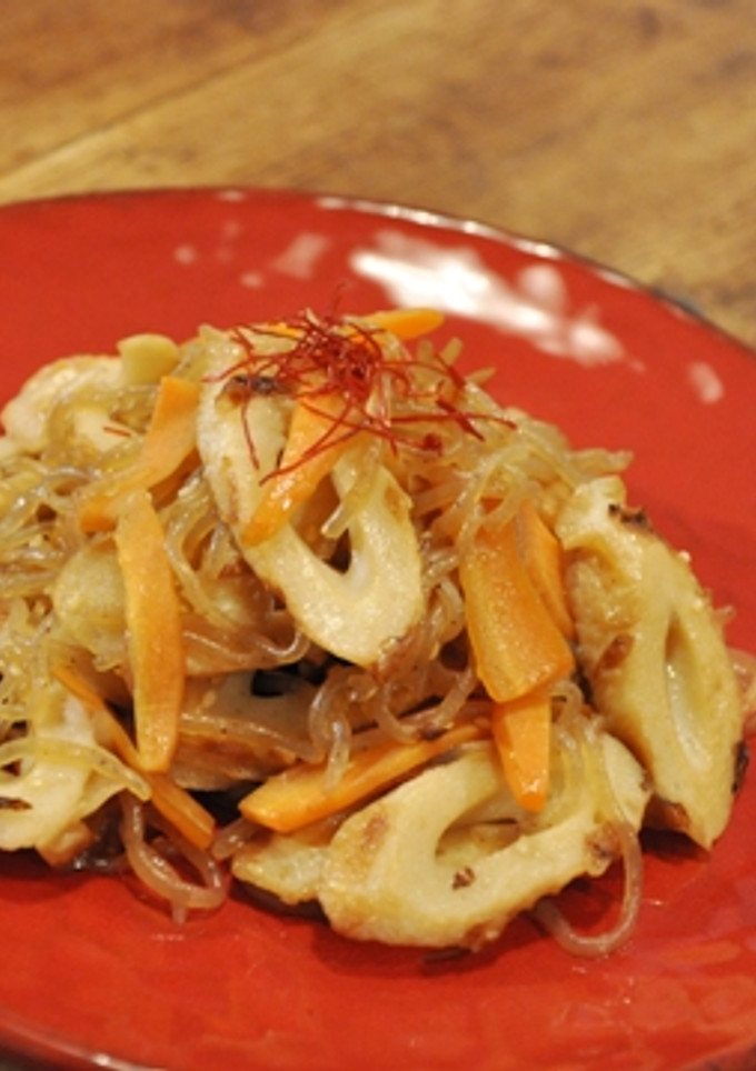しらたきとちくわの炒め物-レシピのメイン写真
