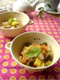 コロコロ野菜のコンソメ煮-レシピのメイン写真