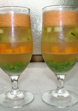 夏野菜のゼリー寄せ-レシピのメイン写真