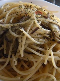 なす入りペペロンチーノ-レシピのメイン写真