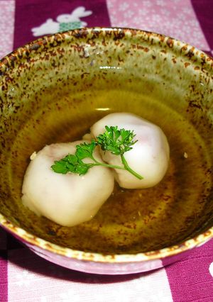 コレがお吸物に！秋田の郷土料理　けいらん-レシピのメイン写真