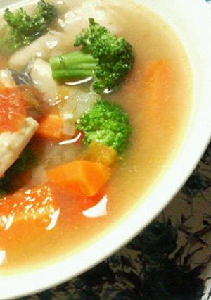 ✿さわらと❀たっぷり野菜の✿マギースープ-レシピのメイン写真