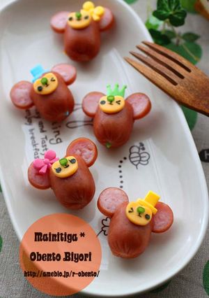 簡単キャラおかず！ころころウッキーズ♪-レシピのメイン写真