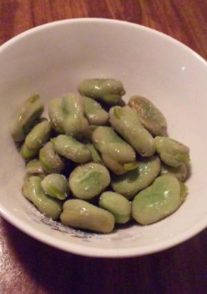 オーブンで焼くだけ!そら豆-レシピのメイン写真