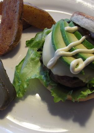 マフィンでハンバーガー-レシピのメイン写真