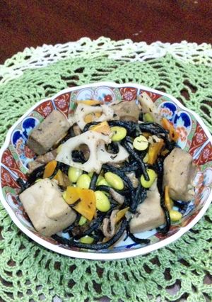 元気になれる長ひじきの煮物♪-レシピのメイン写真