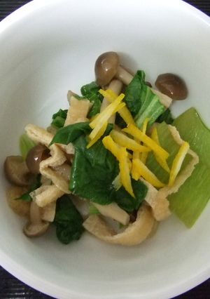 簡単☆美味しい☆青梗菜の煮浸し♪-レシピのメイン写真